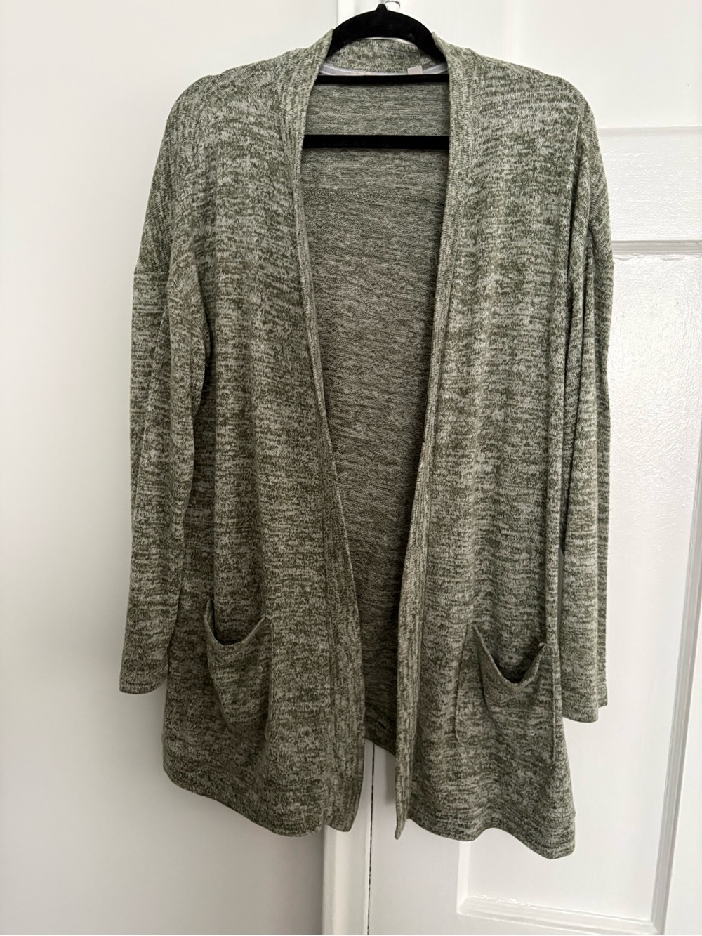 🫒 Cozy Olive Green Open Cardigan 🫒